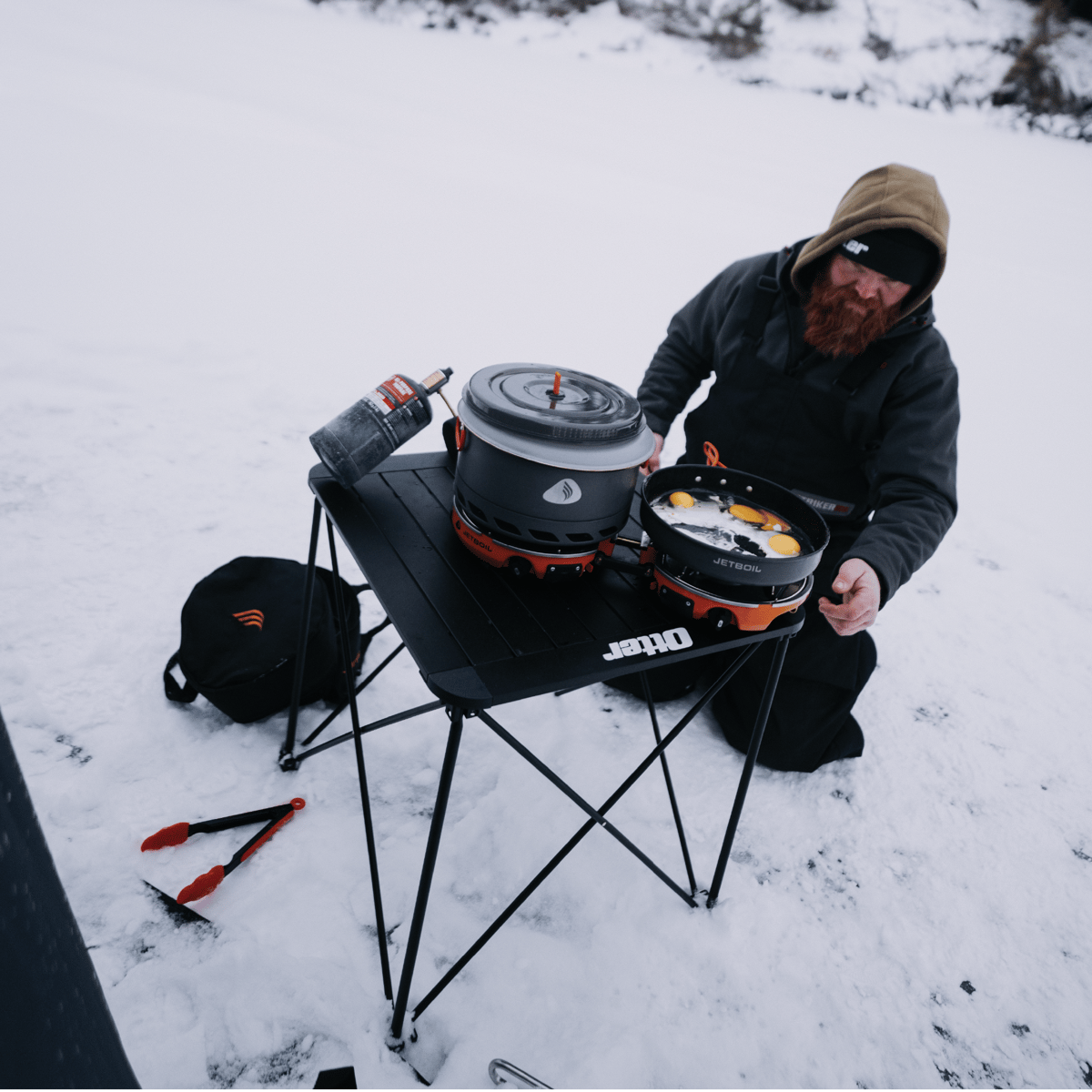 Otter Outdoors Deluxe Aluminum Roll Top Table